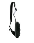 Black LV Monogram A4 Lambskin Puffer Asymmetrical Sling Bag