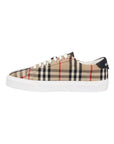 BBERRY Arthur Check LowTop Sneakers Men Brown | Beige