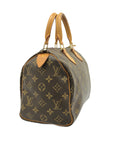 Brown LV Monogram Speedy 25 Boston Bag