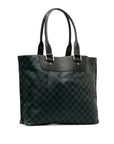 Blue LV Damier Cobalt Cabas Voyage Tote Bag