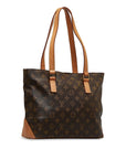 Brown LV Monogram Cabas Piano Tote Bag