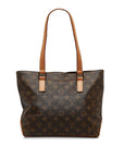 Brown LV Monogram Cabas Piano Tote Bag