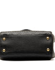 Black LV Monogram Empreinte Trocadero Shoulder Bag
