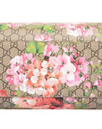 (WMNS) GCCI GG Blooms Logo Printing Canvas Boston Ebony / Pink Handbag 409527-KU2IN-8693