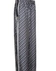 CHRISTIAN D1OR Chez Moi Pants Oblique Silk Blue