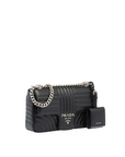PRD Diagramme Medium Leather Bag Black