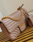 PRD Diagramme Medium Leather Bag Magnolia