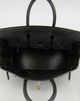 HMS Birkin 25cm Handbag 6068 black golden