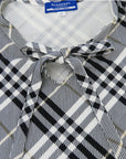 BBERRY Blue Label Cotton T-shirt Nova Check