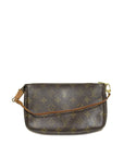 Brown LV Monogram Pochette Accessoires Shoulder Bag