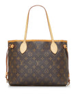 Brown LV Monogram Neverfull PM Tote Bag