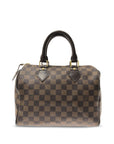 Brown LV Damier Ebene Speedy 25 Boston Bag