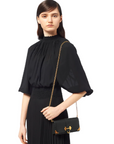 PRD Cahier Saffiano Leather Wallet Large Black