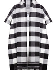 CHRISTIAN D1OR Check´n´D1OR Scarf Vest Grey White