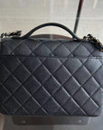 *Full Set with Receipt* CH Business Affinity - Medium Caviar Quilted Calfskin Black Gold Hardware Series 26