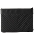 A80992 Caviar Mademoiselle Clutch New Medium Overseas Invoice 34038 1 CH