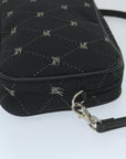 BBERRY Blue Label Accessory Pouch Canvas Black Auth 58626