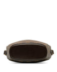 Brown LV Damier Ebene Ipanema PM Crossbody Bag