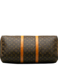 Brown LV Monogram Keepall 50 Travel Bag