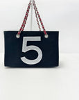 7th division NO 5 canvas chocolate bar chain bag 4VCHB20117 CH