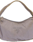 PRD Hand Bag Nylon Purple Auth 67321
