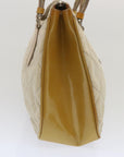 PRD Hand Bag Nylon Cream Auth 67324