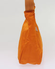 PRD Hand Bag Nylon Orange Auth 68495