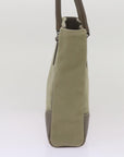 PRD Hand Bag Canvas Khaki Auth 68681