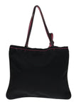 PRD Hand Bag Nylon Black Auth 69648