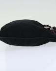 PRD Hand Bag Nylon Black Auth 69648