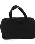 PRD Hand Bag Nylon Black Auth 69742