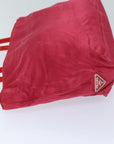 PRD Hand Bag Satin Red Auth 69745