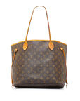 Brown LV Monogram Neverfull MM Tote Bag