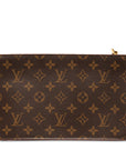 Brown LV Monogram Legacy Chain Clutch