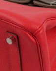 HMS Limited Edition Tricolour Rose Jaipur, Argile and Etoupe Birkin 35.