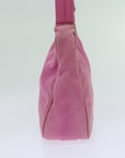PRD Hand Bag Nylon Pink Auth 70223