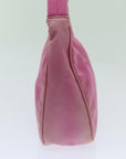 PRD Hand Bag Nylon Pink Auth 70223