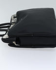 BBERRY Black label Hand Bag Canvas 2way Black Auth 70792