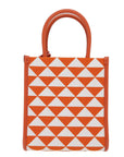 PRD Hand Bag Canvas 2way Orange Auth 71577SA