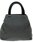 PRD Hand Bag Nylon Khaki Auth 72006