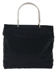 PRD Hand Bag Nylon Black Auth 72020