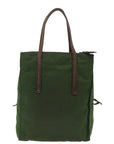 PRD Hand Bag Nylon Khaki Auth 72610