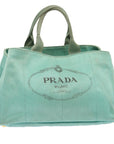 PRD Canapa GM Hand Bag Canvas Blue Auth 72696
