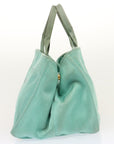PRD Canapa GM Hand Bag Canvas Blue Auth 72696