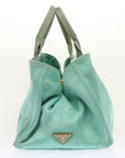 PRD Canapa GM Hand Bag Canvas Blue Auth 72696