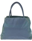 PRD Hand Bag Nylon Blue Auth 72857