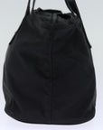PRD Hand Bag Nylon Black Auth 72864