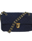 PRD Chain Shoulder Bag Nylon Navy Auth 73204