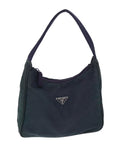 PRD Hand Bag Nylon Green Auth 73868