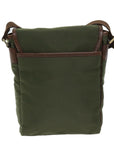 BBERRY Black label Shoulder Bag Nylon Khaki Auth 74255